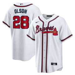 Matt Olson Atlanta Braves Nike Home Replica Player Jersey - MLB