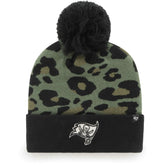 Tampa Bay Buccaneers '47 Women's Bagheera Cuffed Knit Hat with Pom Green/Black | 47 brand