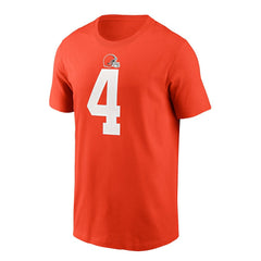 Deshaun Watson Cleveland Browns Player Name & Number T-Shirt Orange | Nike for Sale