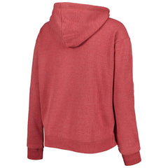 Arizona Cardinals '47 Women's Color Rise Kennedy Notch Neck Pullover Hoodie Cardinal | 47 brand