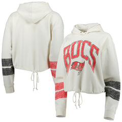 Tampa Bay Buccaneers '47 Women's Harper Pullover Hoodie Oatmeal | 47 brand