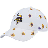 Minnesota Vikings '47 Women's Confetti Clean Up Adjustable Hat White | 47 brand