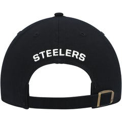 Pittsburgh Steelers '47 Women's Finley Clean Up Adjustable Hat Black | 47 brand