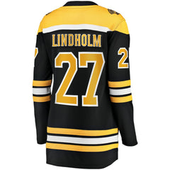Hampus Lindholm Boston Bruins Women's Fanatics Home Breakaway Player Jersey - Black - NHL