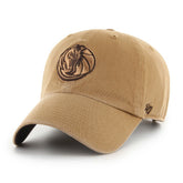 Dallas Mavericks '47 Ballpark Clean Up Adjustable Hat Tan - NBA