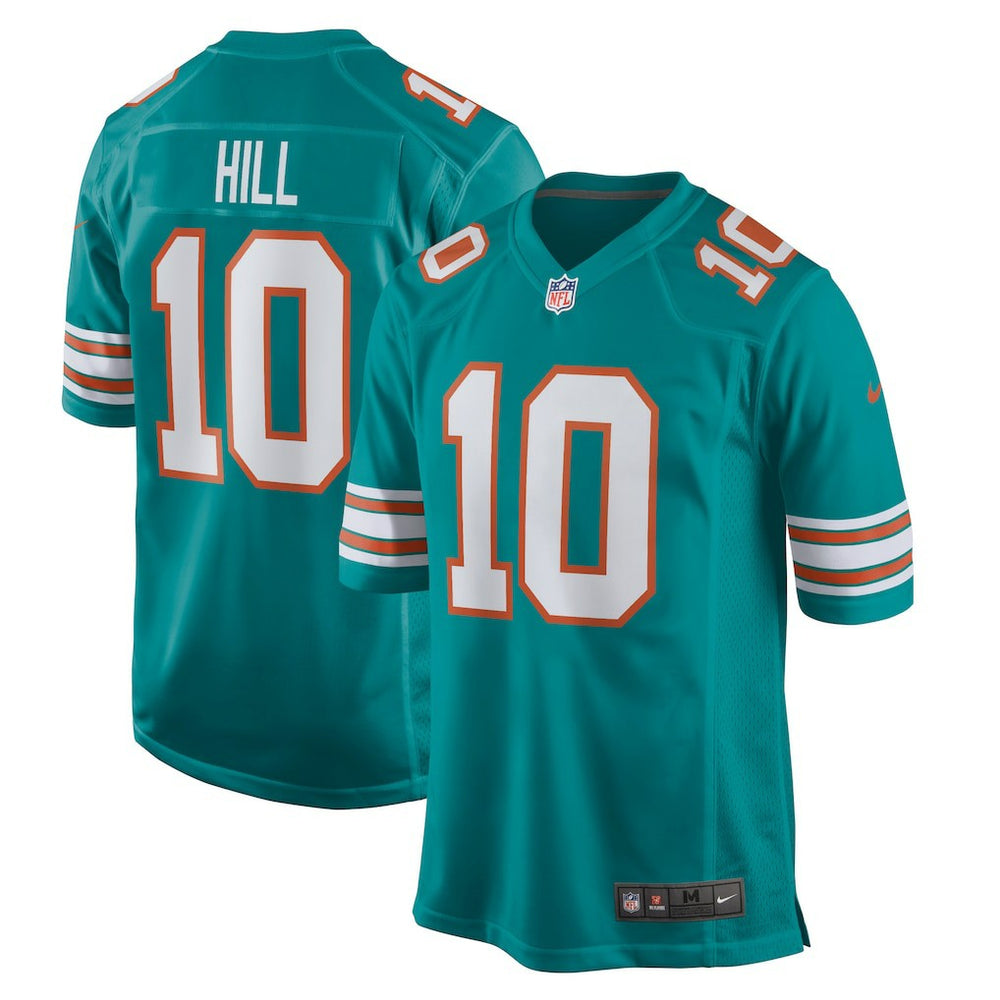 Tyreek Hill Miami Dolphins Alternate Game Jersey Aqua | Nike for Sale