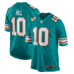 Tyreek Hill Miami Dolphins Alternate Game Jersey Aqua | Nike for Sale