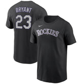 Kris Bryant Colorado Rockies Nike Name & Number T-Shirt - MLB