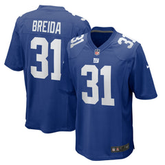 Matt Breida New York Giants Game Jersey Royal | Nike for Sale