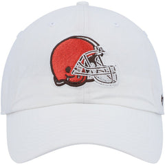 Cleveland Browns '47 Women's Clean Up Adjustable Hat White | 47 brand