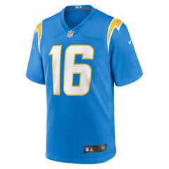 JK Scott Los Angeles Chargers Game Jersey Powder Blue | Nike for Sale