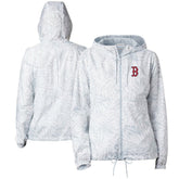 Boston Red Sox Columbia Women's Flash Forward Full-Zip Windbreaker Jacket - MLB