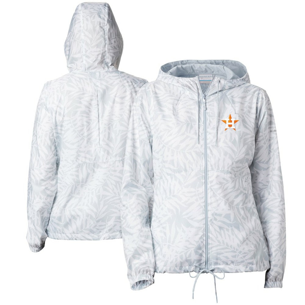 Houston Astros Columbia Women's Flash Forward Full-Zip Windbreaker Jacket - MLB