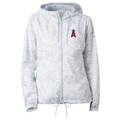 Los Angeles Angels Columbia Women's Flash Forward Full-Zip Windbreaker Jacket - MLB