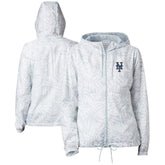 New York Mets Columbia Women's Flash Forward Full-Zip Windbreaker Jacket - MLB
