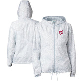 Washington Nationals Columbia Women's Flash Forward Full-Zip Windbreaker Jacket - MLB