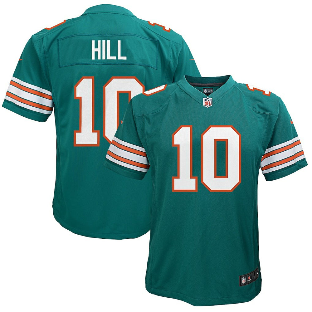 Tyreek Hill Miami Dolphins Youth Game Jersey Aqua | Nike for Sale