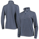 Tennessee Titans Vineyard Vines Women's Sankaty Shep Half-Zip Pullover Top Navy | NFL