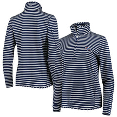 Tennessee Titans Vineyard Vines Women's Sankaty Shep Half-Zip Pullover Top Navy | NFL