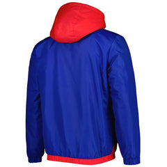 Philadelphia 76ers Starter The Triple Double Full-Zip Hoodie Jacket Royal - NBA