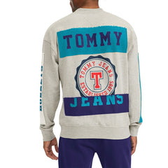 Charlotte Hornets Tommy Jeans James Patch Pullover Sweatshirt Gray - NBA