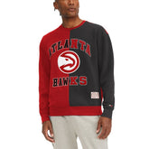 Atlanta Hawks Tommy Jeans Keith Split Pullover Sweatshirt Red/Black - NBA