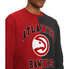 Atlanta Hawks Tommy Jeans Keith Split Pullover Sweatshirt Red/Black - NBA