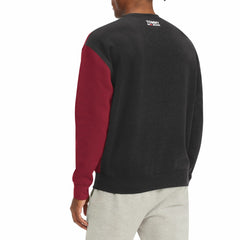 Miami Heat Tommy Jeans Keith Split Pullover Sweatshirt Black/Red - NBA