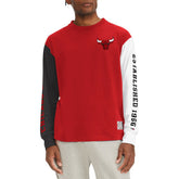 Chicago Bulls Tommy Jeans Richie Color Block Long Sleeve T-Shirt Red - NBA