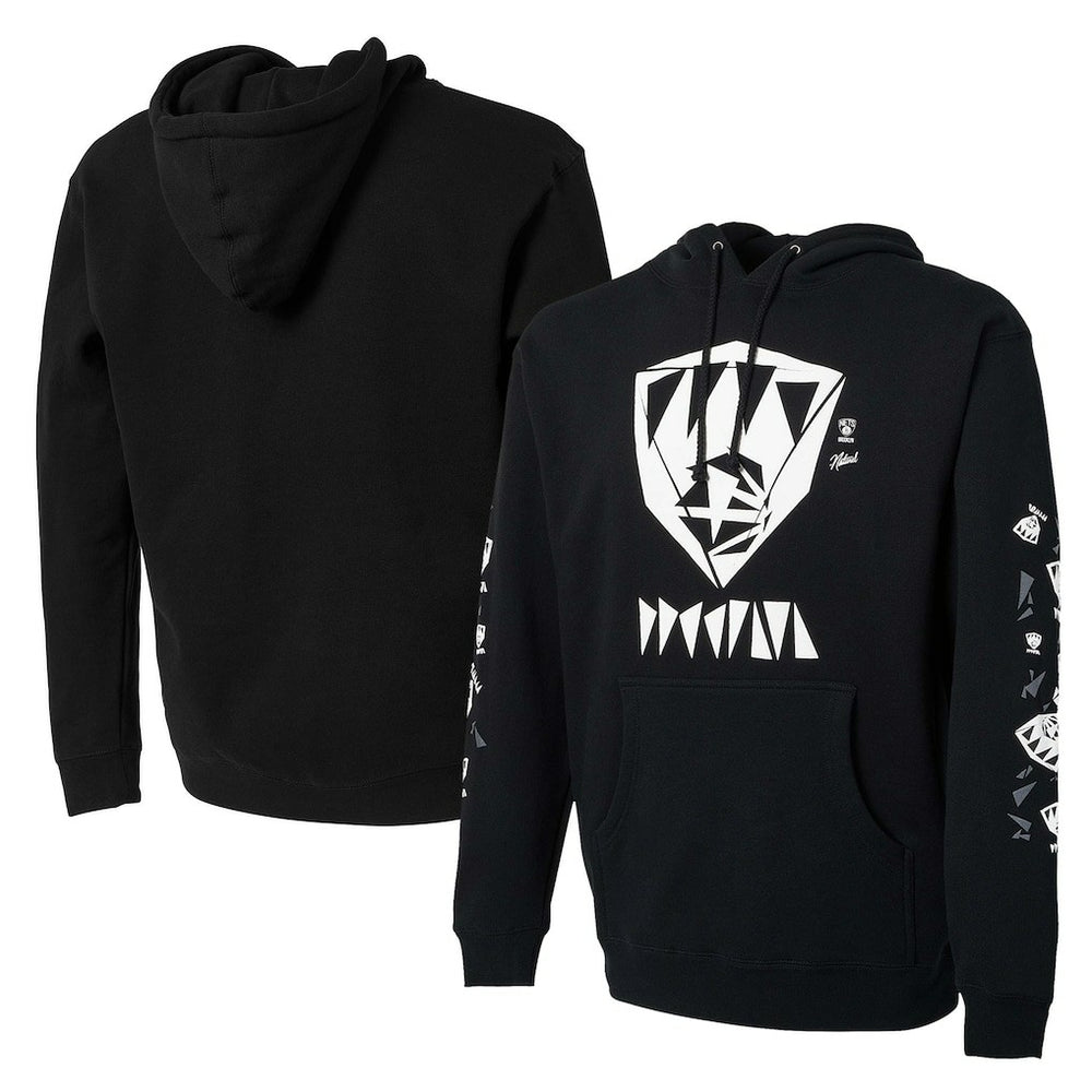 Brooklyn Nets NBA x Naturel No Caller ID Pullover Hoodie Black - NBA