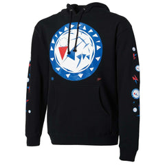 Philadelphia 76ers NBA x Naturel No Caller ID Pullover Hoodie Black - NBA