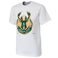 Milwaukee Bucks NBA x Naturel No Caller ID T-Shirt White - NBA