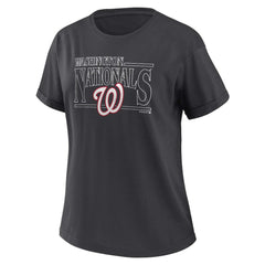 Washington Nationals WEAR by Erin Andrews Women's Oversized Boyfriend T-Shirt - MLB