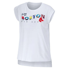 Boston Red Sox WEAR by Erin Andrews Women's Greetings From T-Shirt - MLB