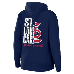 St. Louis Cardinals WEAR by Erin Andrews Women's Sponge Fleece Full-Zip Hoodie - MLB