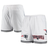 New England Patriots Pro Standard Mesh Shorts White | NFL