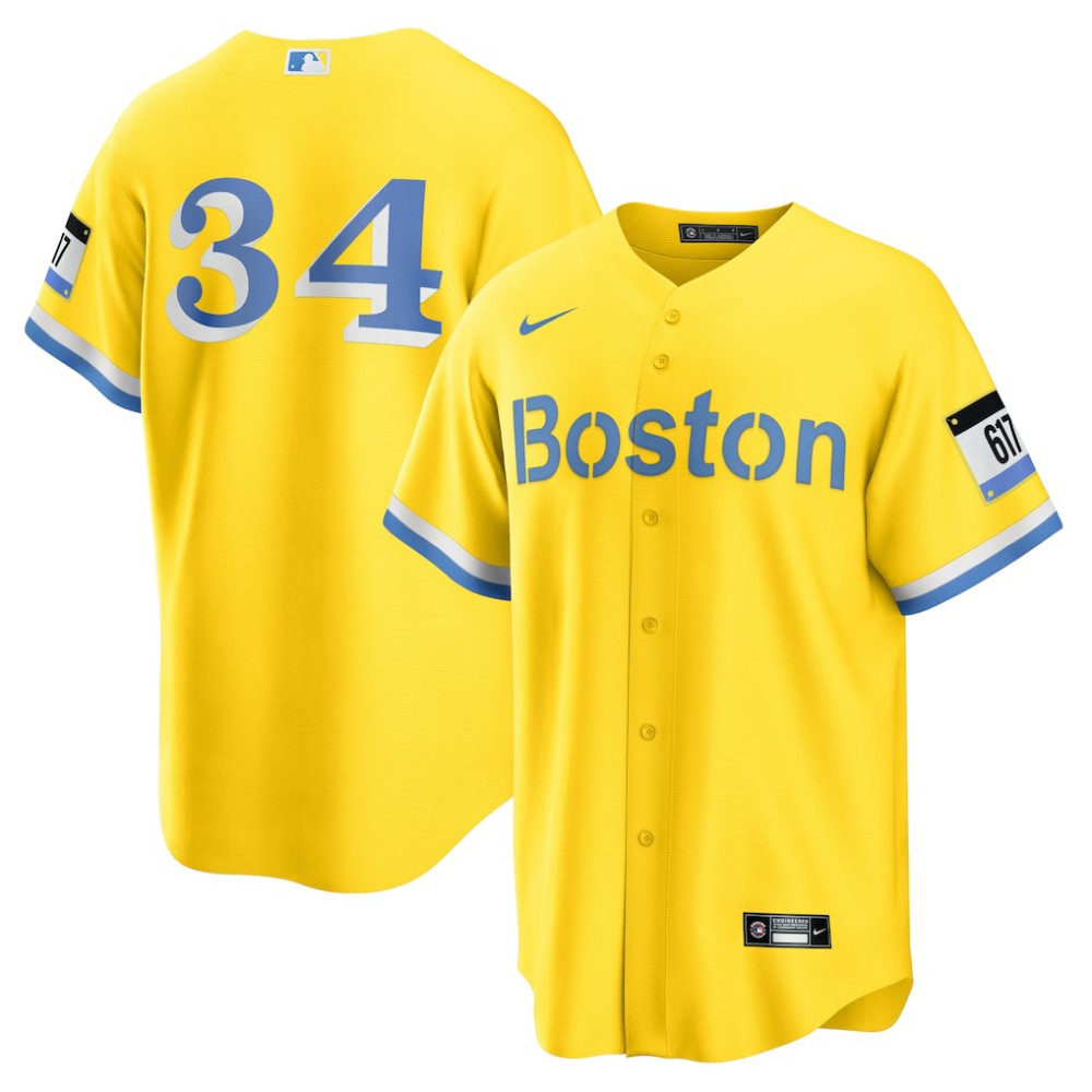 David Ortiz Boston Red Sox Nike Retired Player City Connect Replica Jersey - MLB