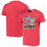 DeMar DeRozan/Zach LaVine Chicago Bulls Homage NBA Jam Tri-Blend T-Shirt Heathered Red - NBA