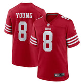 Steve Young San Francisco 49ers Retired Player Game Jersey Scarlet | Nike for Sale