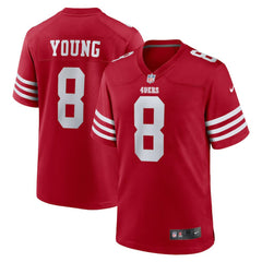 Steve Young San Francisco 49ers Retired Player Game Jersey Scarlet | Nike for Sale