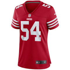 Fred Warner San Francisco 49ers Women's Player Jersey Scarlet | Nike for Sale