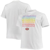 San Francisco 49ers Big & Tall City Pride T-Shirt White | Fanatics