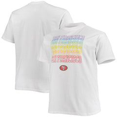 San Francisco 49ers Big & Tall City Pride T-Shirt White | Fanatics