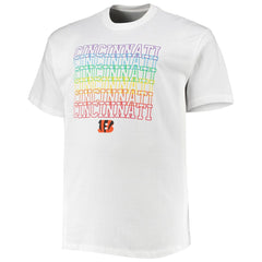 Cincinnati Bengals Big & Tall City Pride T-Shirt White | Fanatics