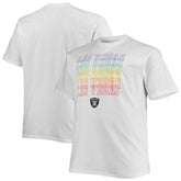 Las Vegas Raiders Big & Tall City Pride T-Shirt White | Fanatics