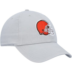 Cleveland Browns '47 Team Clean Up Adjustable Hat Gray | 47 brand