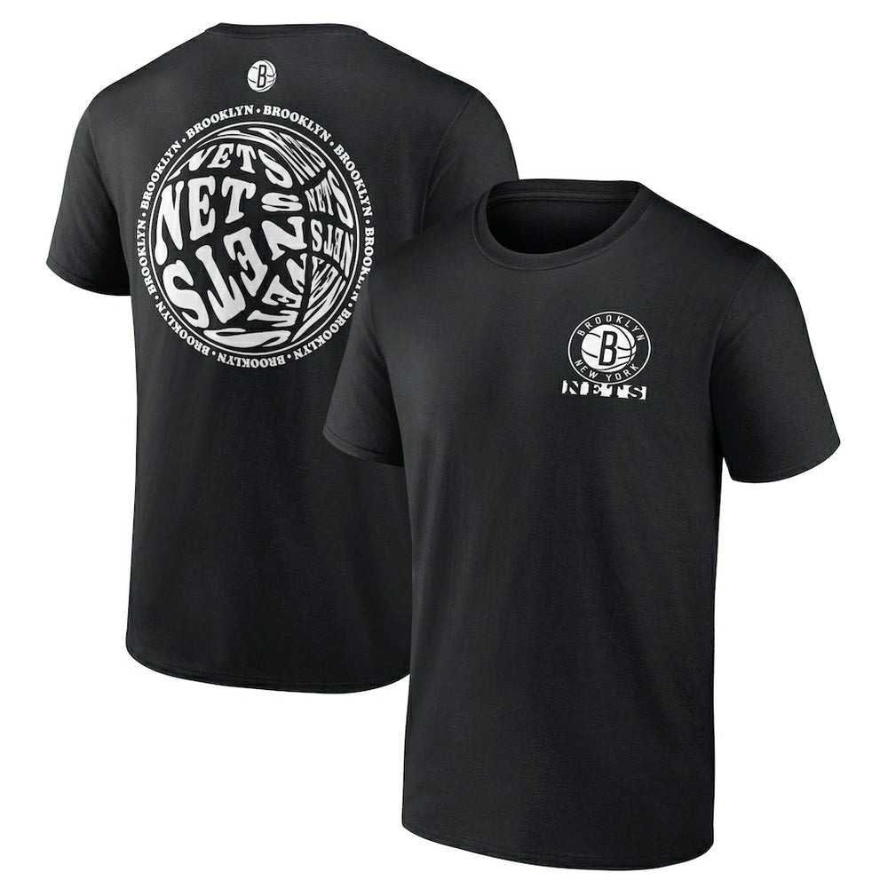 Brooklyn Nets Basketball Street Collective T-Shirt Black - NBA