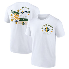Utah Jazz Street Collective T-Shirt White - NBA