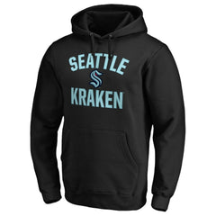 Seattle Kraken Fanatics Big & Tall Victory Arch Pullover Hoodie - Black - NHL