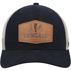 Cincinnati Bengals '47 Rawhide Trucker Adjustable Hat Dark Navy/Natural | 47 brand